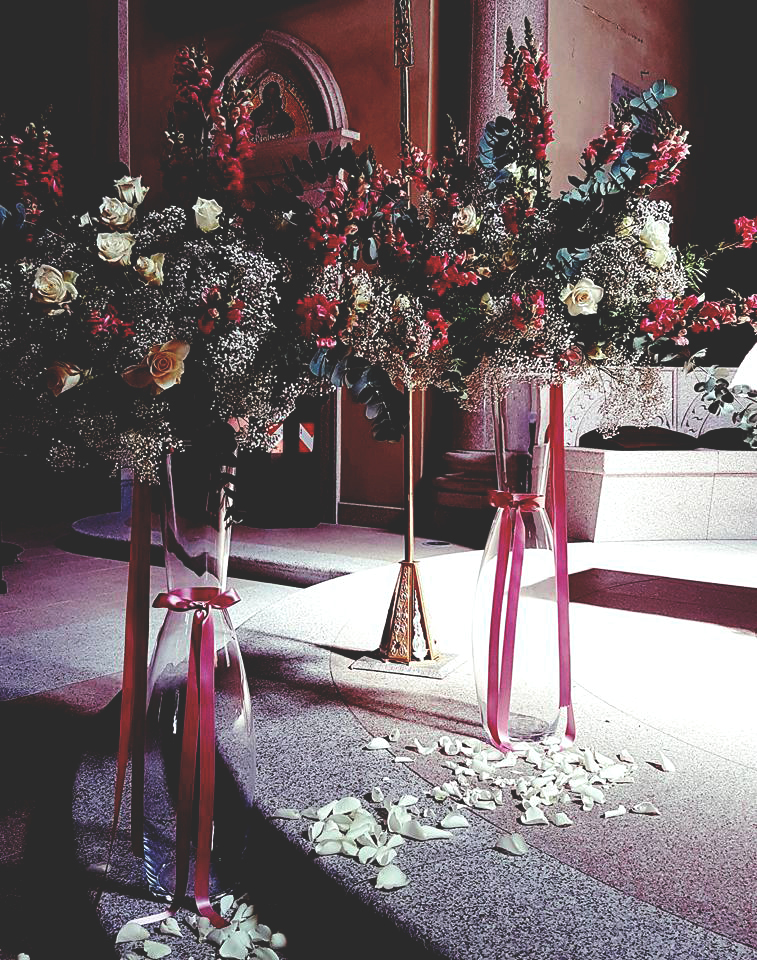 cerimonia fiori matrimonio