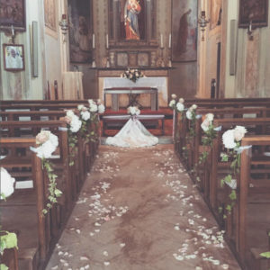 cerimonia fiori matrimonio